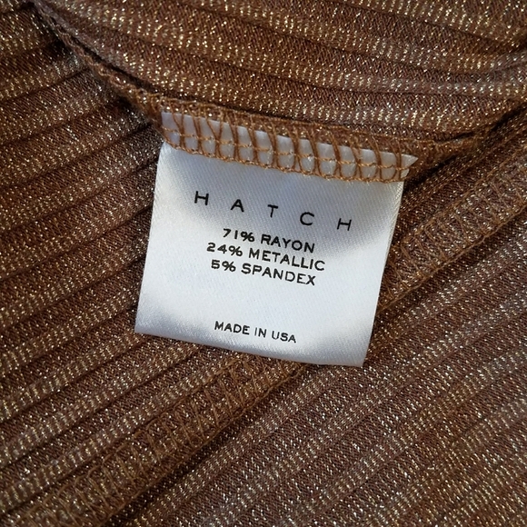 HATCH Elise Dress Maternity Shimmery Midi Dress - Picture 7 of 8